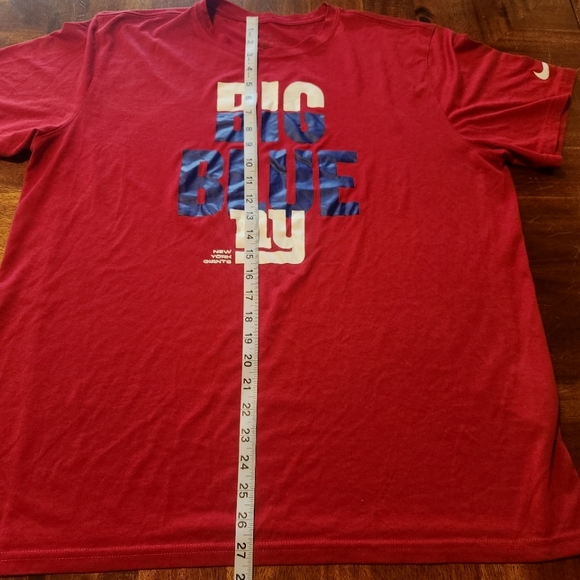 Nike Tee New York Giants Big Blue Dri Fit Men's Shirt Size XL - Picture 3 of 7